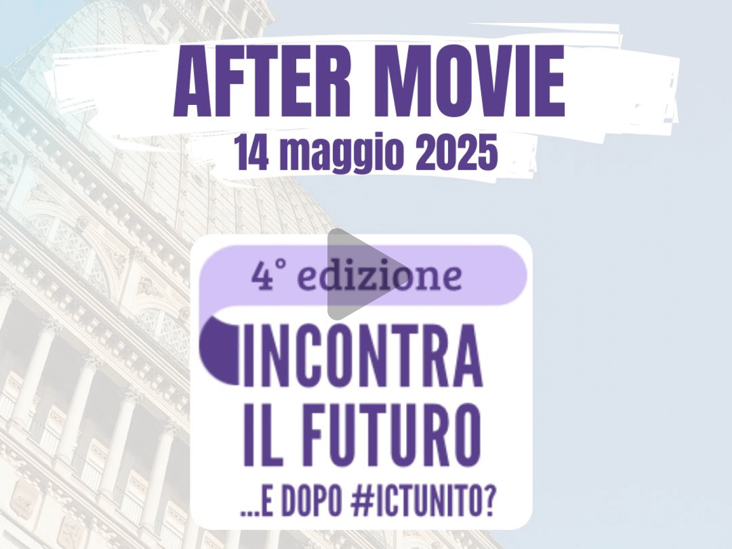 Link all' aftermovie dell'evento career day
