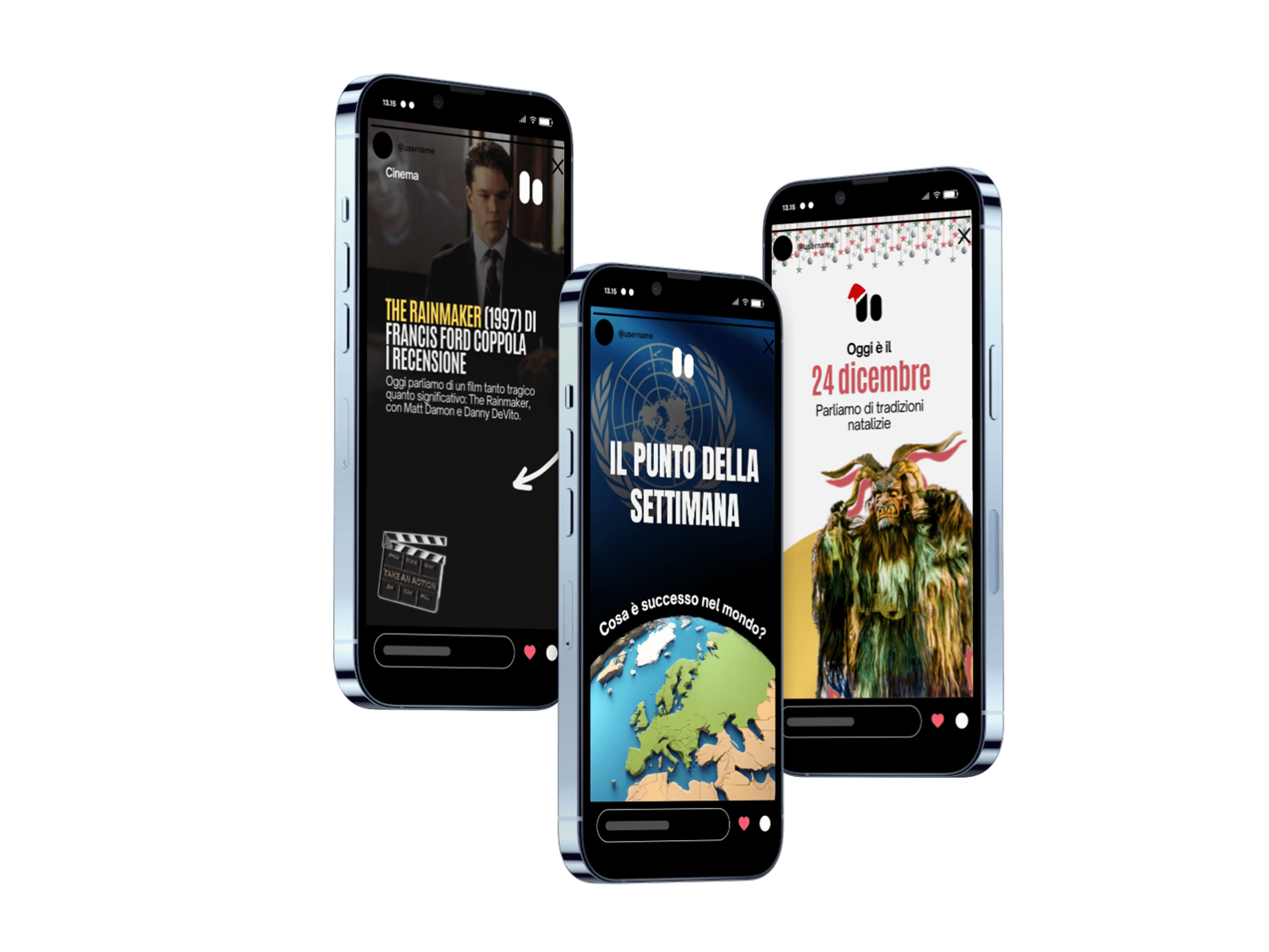 Mockup grafica storie nxwss - Michele Sandoná